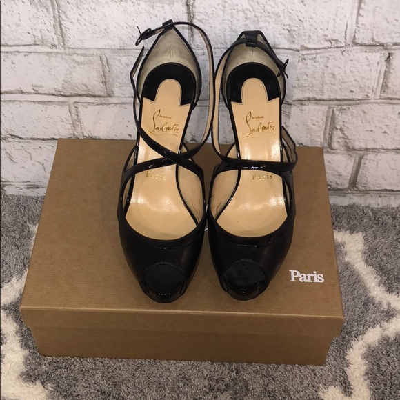 Christian Louboutin Mira Bella 100 Nappa Shiny - Picture 3 of 7